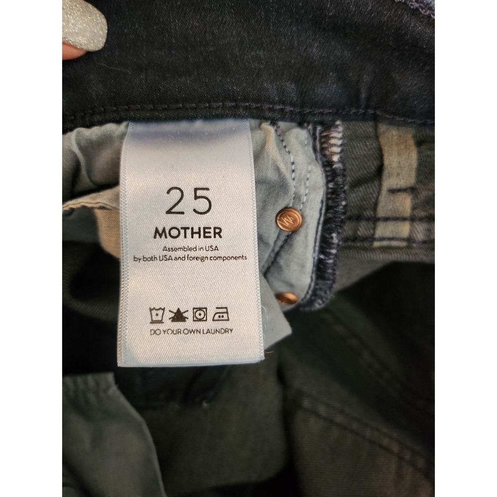 Mother Jeans Women's Insider Crop‎ Two Step Fray Size 25 - Picture 12 of 13